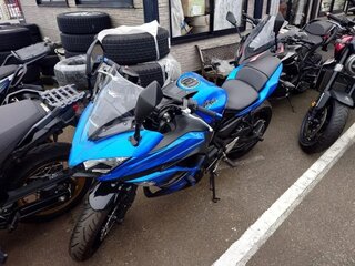 2019 Kawasaki Ninja 650, синий, 695000 рублей, вид 3