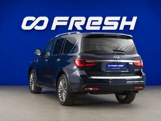 2018 Infiniti QX80 I Рестайлинг 2, синий, 3999333 рублей, вид 2