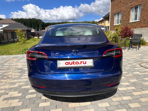 2018 Tesla Model 3 Long Range I, синий, 2890000 рублей - вид 6