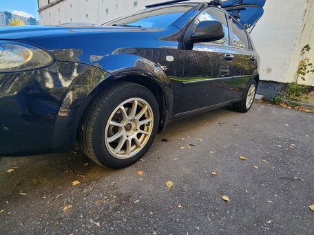 2011 Chevrolet Lacetti I, чёрный, вид 1