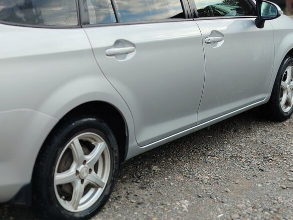 2013 Toyota Corolla Fielder XI (E160, E170, E180), серый, 1130000 рублей - вид 3