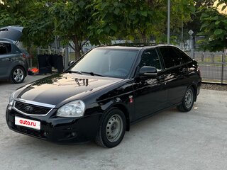 2010 Lada (ВАЗ) Priora I, чёрный, 450000 рублей, вид 1