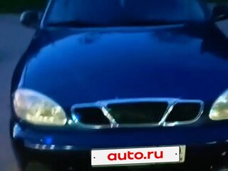 2007 Daewoo Lanos, синий, 300000 рублей, вид 2