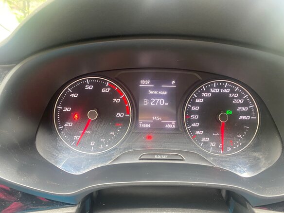 2014 SEAT Leon III, синий - вид 6
