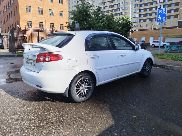 2012 Chevrolet Lacetti I, белый, 250000 рублей - вид 3