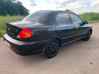 2008 Kia Spectra I Рестайлинг 2, чёрный, 297000 рублей, вид 3