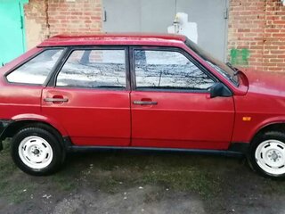 1992 Lada (ВАЗ) 2109, пурпурный, 200000 рублей, вид 5