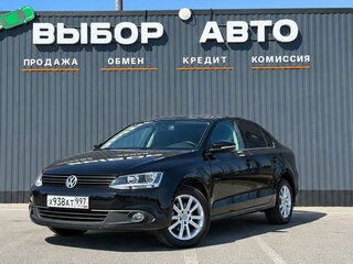 2012 Volkswagen Jetta VI, чёрный, 999000 рублей, вид 1