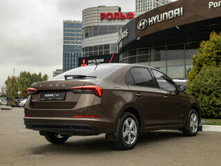 2020 Skoda Rapid II, коричневый, 1098000 рублей, вид 4