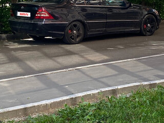 2005 Mercedes-Benz C-Класс 230 II (W203) Рестайлинг, чёрный, 470000 рублей, вид 4