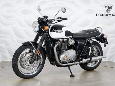 2016 Triumph Bonneville T120, белый, 917000 рублей, вид 3