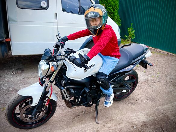 2007 Yamaha FZ6, белый, 500000 рублей - вид 1