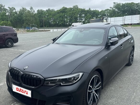 2019 BMW 3 серии 330i VII (G2x), чёрный