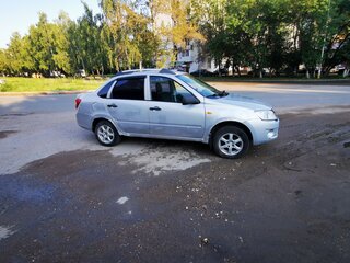 2012 Lada (ВАЗ) Granta I, серебристый, 150000 рублей, вид 3