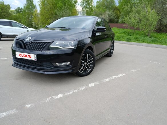 2018 Skoda Rapid I Рестайлинг, чёрный