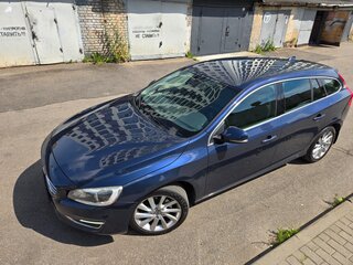 2014 Volvo V60 SV I Рестайлинг, синий, 1173554 рублей, вид 2