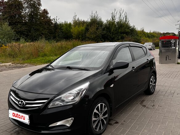 2016 Hyundai Solaris I Рестайлинг, чёрный, 650000 рублей