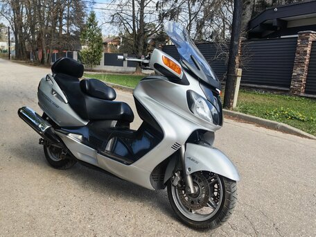 2004 Suzuki Burgman (SkyWave) 650, серебристый, 365000 рублей, вид 2