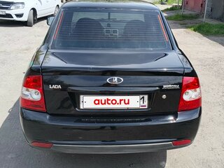 2013 Lada (ВАЗ) Priora I Рестайлинг, чёрный, 400000 рублей, вид 2