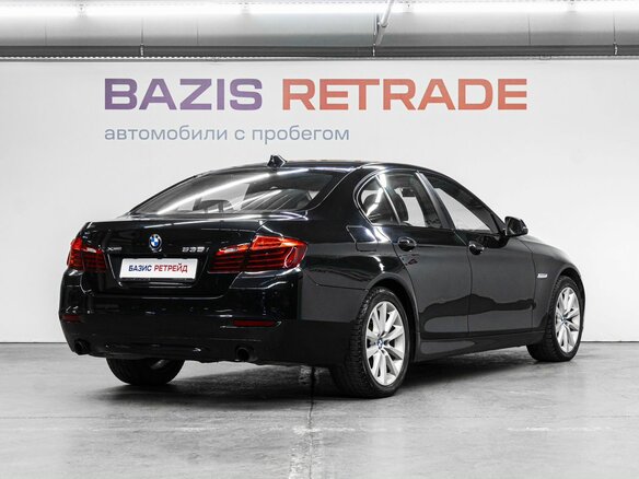 2013 BMW 5 серии 535i xDrive VI (F10/F11/F07) Рестайлинг, чёрный, 2299000 рублей - вид 4