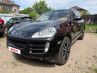 2008 Porsche Cayenne S I Рестайлинг (957), чёрный, 1300000 рублей, вид 1