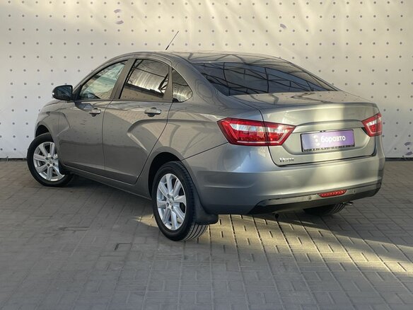 2020 Lada (ВАЗ) Vesta I, серый, 940000 рублей - вид 6