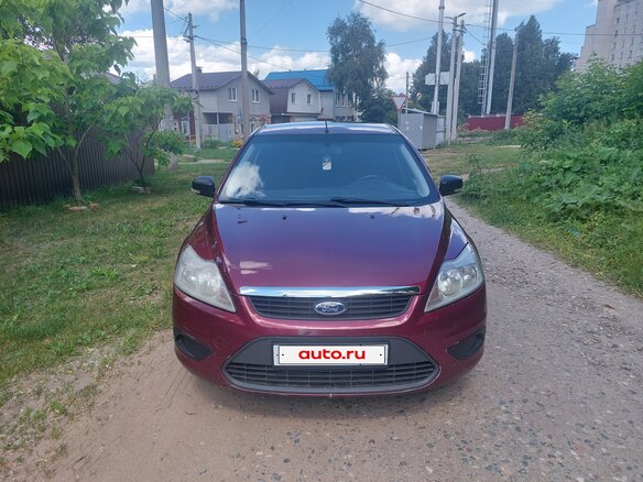 2008 Ford Focus II Рестайлинг, пурпурный