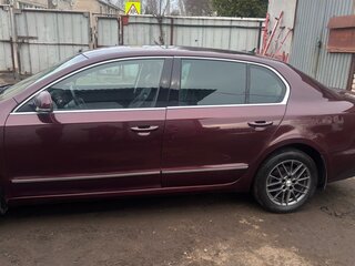 2010 Skoda Superb DSG II, пурпурный, 950000 рублей, вид 2