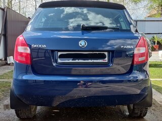 2013 Skoda Fabia II Рестайлинг, синий, 540000 рублей, вид 5