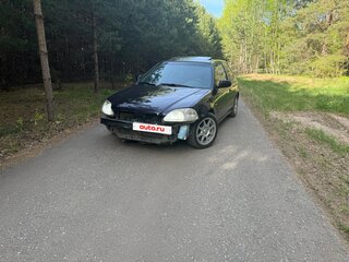 1998 Honda Civic VI, чёрный, 400000 рублей, вид 3