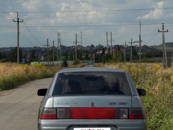 2007 Lada (ВАЗ) 2110, серый, 160000 рублей - вид 3