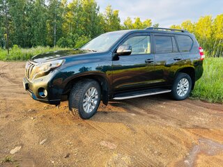 2016 Toyota Land Cruiser Prado 150 Series Рестайлинг 1, чёрный, 3600000 рублей, вид 5