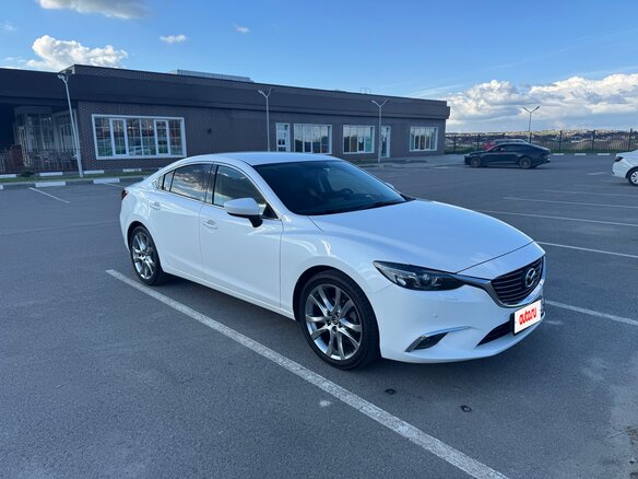 2015 Mazda 6 III (GJ) Рестайлинг, белый, 2050000 рублей
