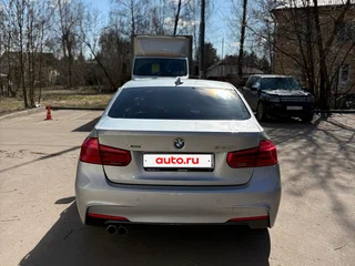 2016 BMW 3 серии 320i xDrive VI (F3x) Рестайлинг, серебристый, 2190000 рублей, вид 3