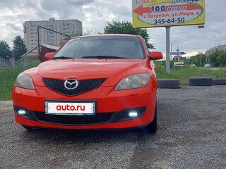 2008 Mazda 3 I (BK) Рестайлинг, красный, 610000 рублей, вид 1
