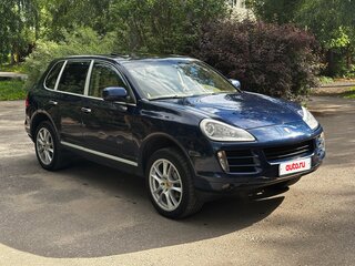 2007 Porsche Cayenne I Рестайлинг (957), синий, 850000 рублей, вид 2