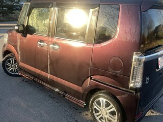 2016 Honda N-BOX I Рестайлинг, фиолетовый, 755000 рублей, вид 2