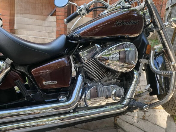 2005 Honda Shadow 750, коричневый, 740000 рублей - вид 2