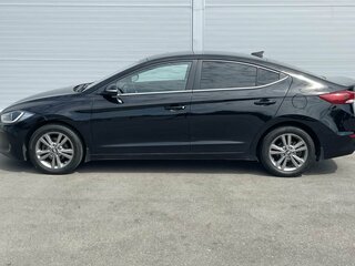 2017 Hyundai Elantra VI (AD), чёрный, 1560000 рублей, вид 4
