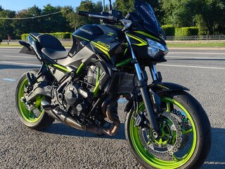 2021 Kawasaki Z 650, зелёный, 700000 рублей, вид 5