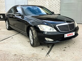 2007 Mercedes-Benz S-Класс 550 Long V (W221), чёрный, 1550000 рублей, вид 2