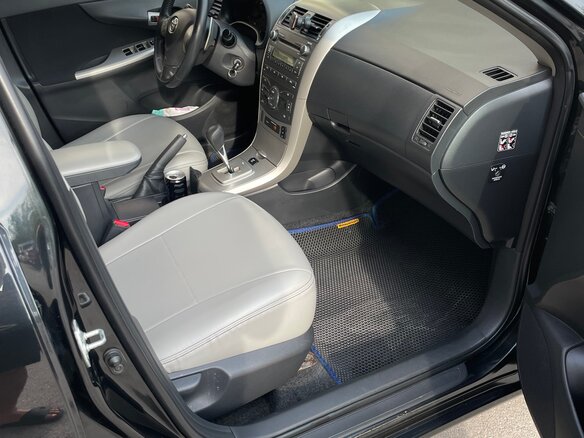 2007 Toyota Corolla AMT X (E140, E150), чёрный, 750000 рублей - вид 11