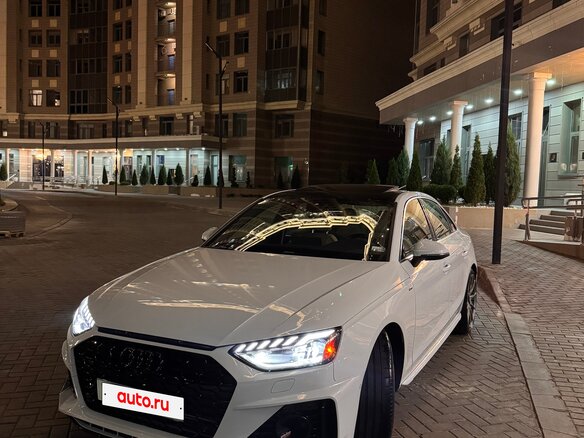2021 Audi A4 45 TFSI V (B9) Рестайлинг, белый, 3475000 рублей - вид 1