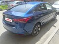 2021 Hyundai Solaris II Рестайлинг, синий, 1820000 рублей - вид 3