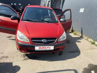 2008 Hyundai Getz I Рестайлинг, красный, 400000 рублей, вид 1