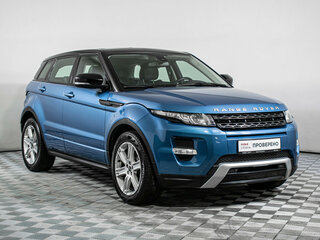 2012 Land Rover Range Rover Evoque 6-speed I, голубой, 2747000 рублей, вид 3