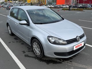2011 Volkswagen Golf VI, серебристый, 730000 рублей, вид 3