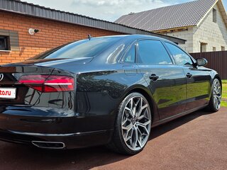 2014 Audi A8 Long III (D4) Рестайлинг, чёрный, 2200000 рублей, вид 4