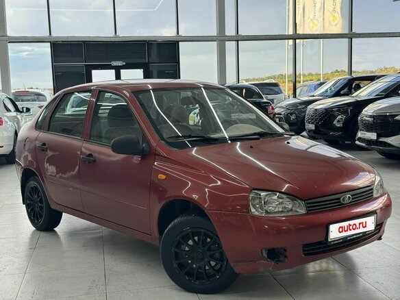 2006 Lada (ВАЗ) Kalina I, красный - вид 3