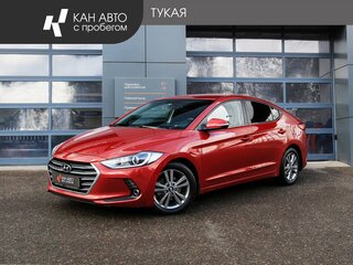 2018 Hyundai Elantra VI (AD), красный, 1363800 рублей, вид 1